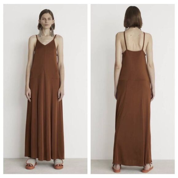 Rodebjer Tamra Floor Length Jersey Dress Size Small NWT - Picture 1 of 7